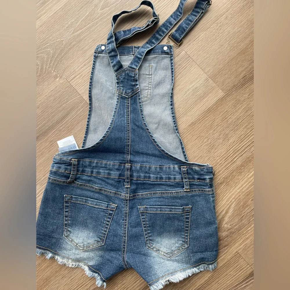 GUESS DENIM ROMPER XS EUC - Picture 2 of 8
